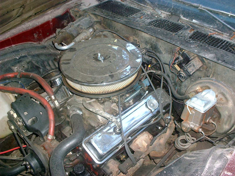 A filthy running 350.